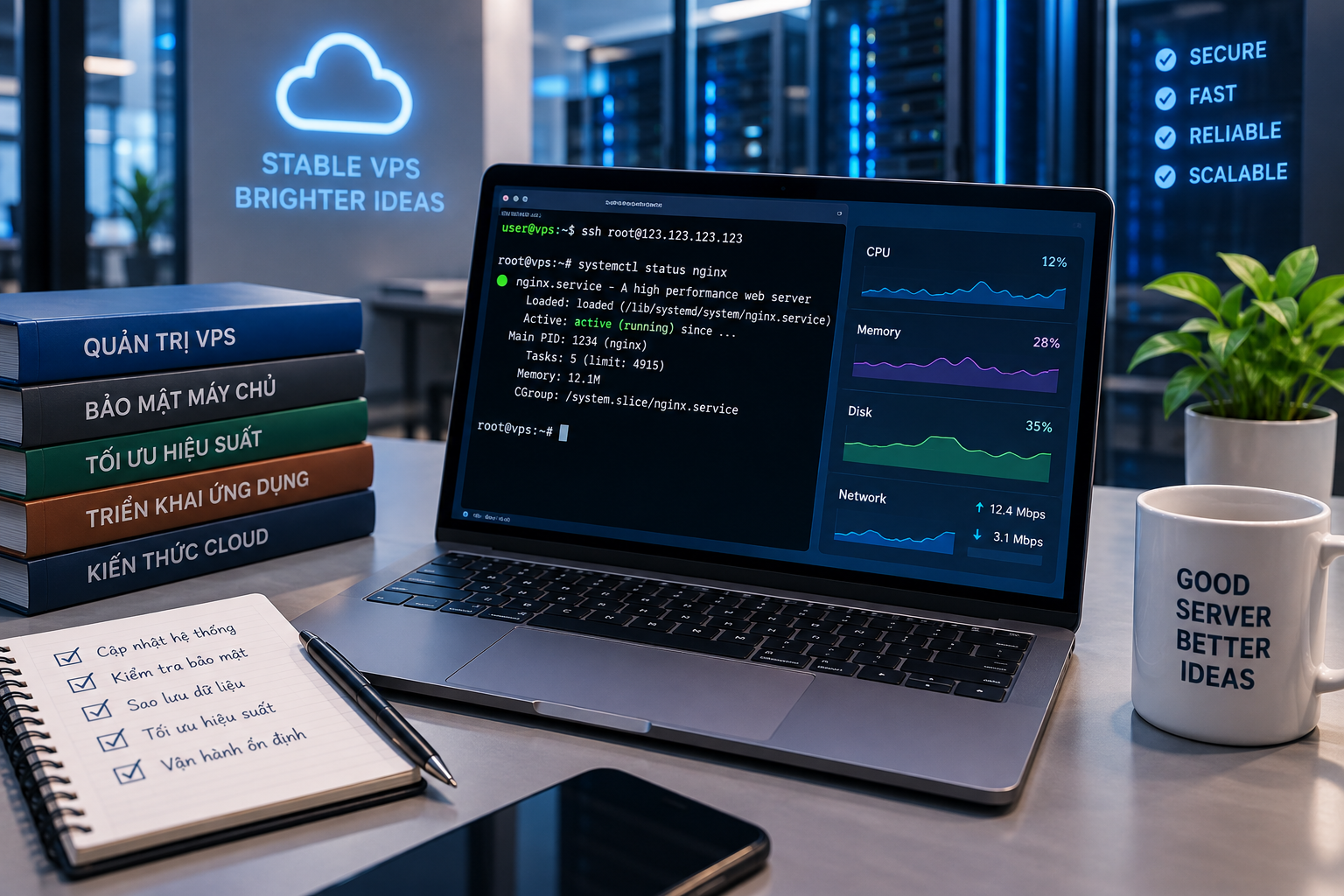 Hướng dẫn cấu hình Nginx reverse proxy trên VPS Ubuntu cho backend