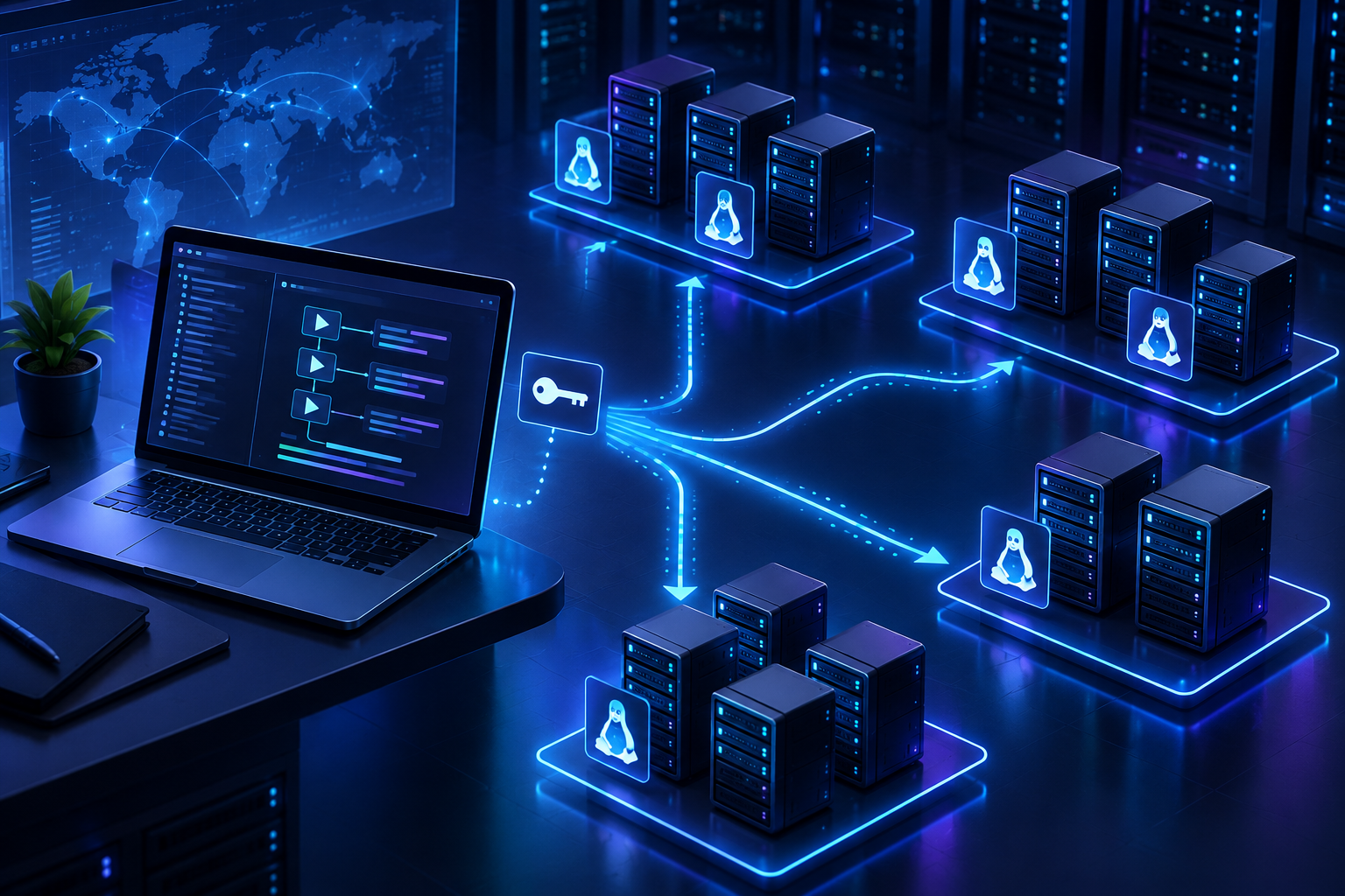 Tự động quản lý nhiều VPS Linux bằng Ansible
