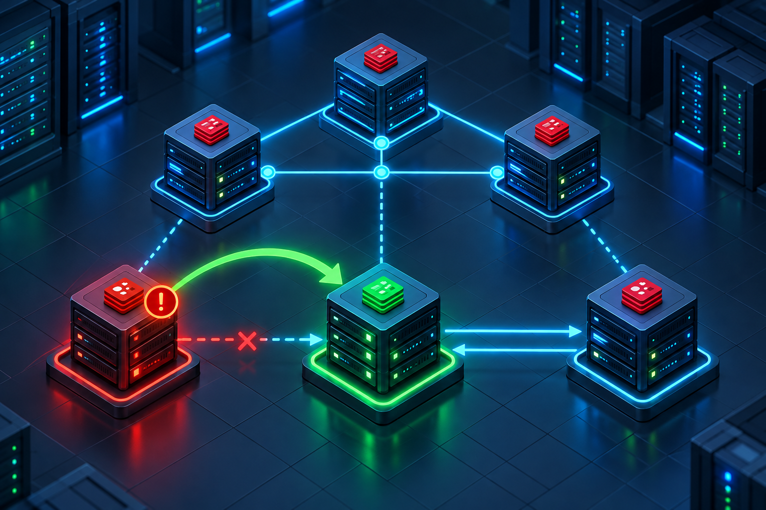 Redis Sentinel chuyển dịch vụ sang replica khi máy primary gặp sự cố