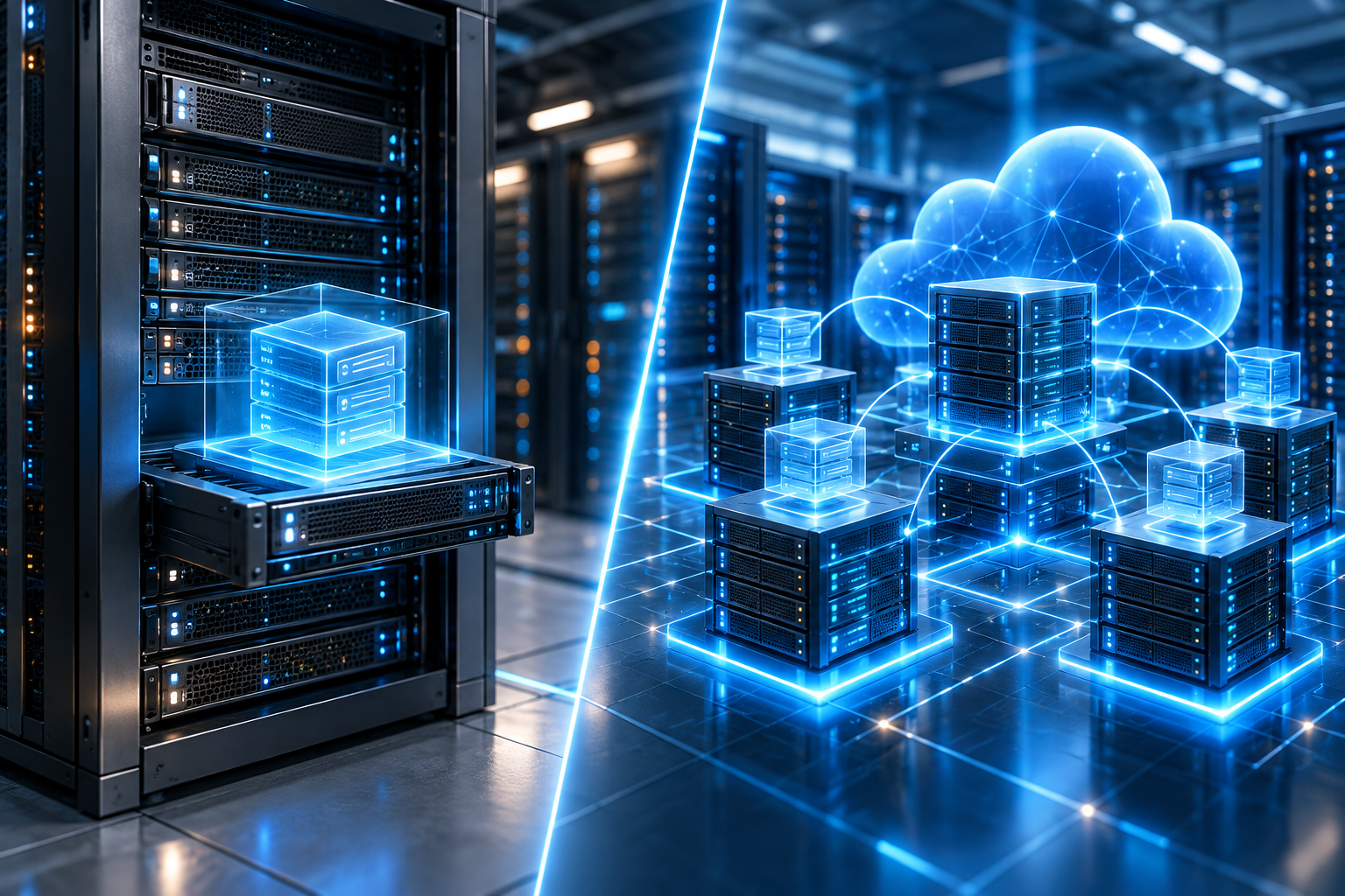 So sánh kiến trúc VPS đơn lẻ và Cloud VPS nhiều node